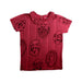 A Red Short Sleeve T Shirts from Mini Rodini in size 3T for girl. (Front View)