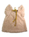 A Peach Sleeveless Dresses from Mardi Amber in size 7Y for girl. (Front View)