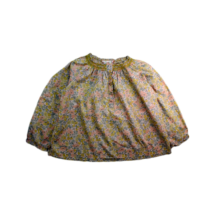 A Multicolour Long Sleeve Tops from Bonpoint in size 6T for girl. (Front View)