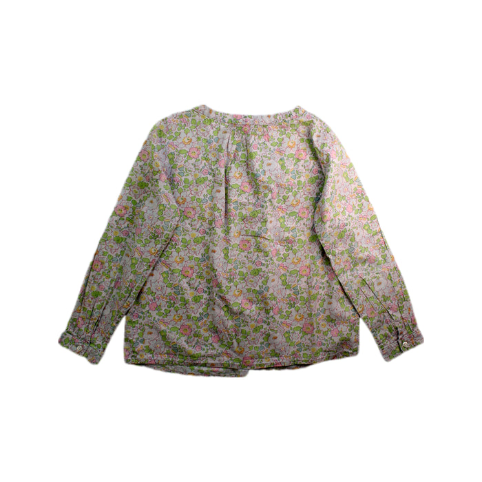 A Pink Long Sleeve Shirts from Bonpoint in size 8Y for girl. (Back View)