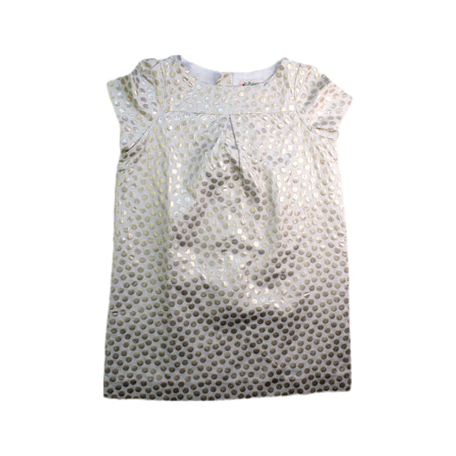 A Ivory Short Sleeve Tops from Bonpoint in size 6T for girl. (Front View)