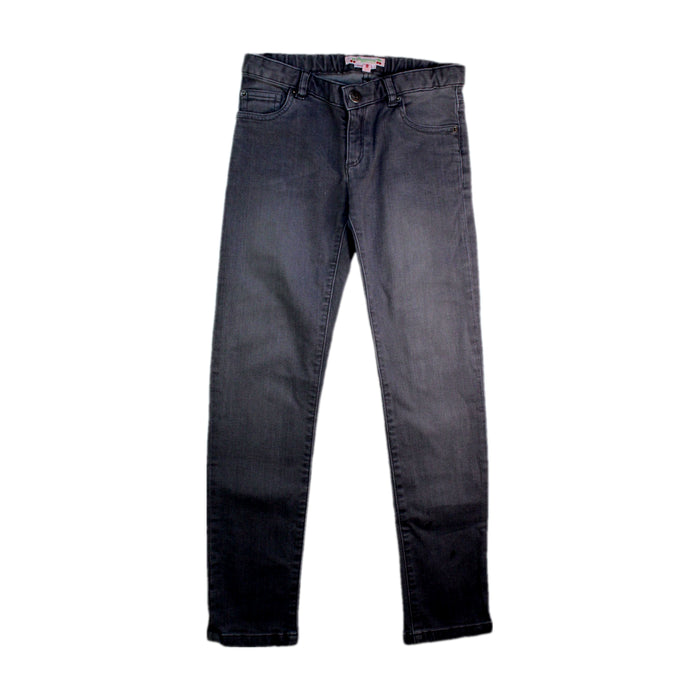 A Grey Jeans from Bonpoint in size 8Y for girl. (Front View)
