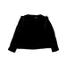A Black Long Sleeve Tops from Jacadi in size 6T for girl. (Front View)