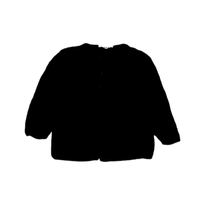 A Black Cardigans from Bonpoint in size 8Y for girl. (Front View)