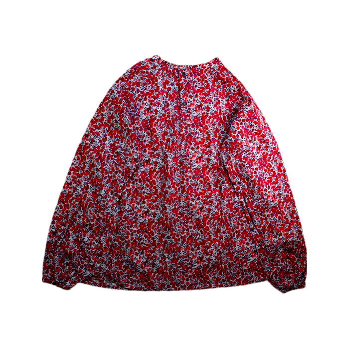 A Red Long Sleeve Tops from Jacadi in size 12Y for girl. (Back View)