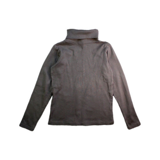 A Brown Long Sleeve Tops from Bonpoint in size 8Y for girl. (Front View)