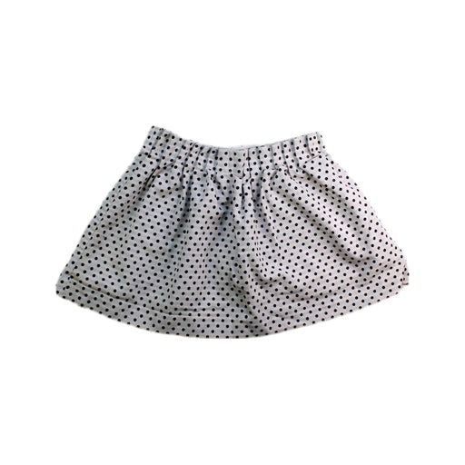 A White Short Skirts from Jacadi in size 5T for girl. (Front View)
