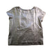 A Silver Short Sleeve Tops from Bonpoint in size 8Y for girl. (Front View)