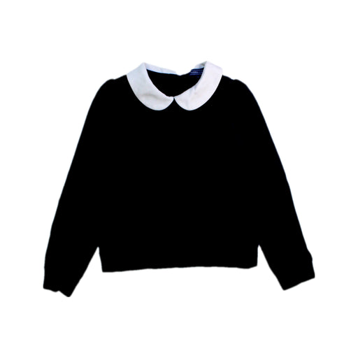 A Black Crewneck Sweatshirts from Nicholas & Bears in size 6T for girl. (Front View)