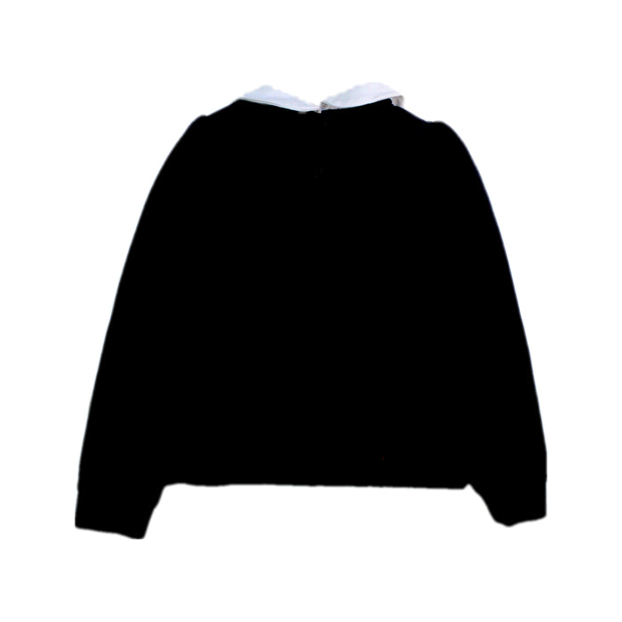 A Black Crewneck Sweatshirts from Nicholas & Bears in size 6T for girl. (Back View)