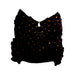 A Black Sleeveless Tops from Velveteen in size 6T for girl. (Back View)