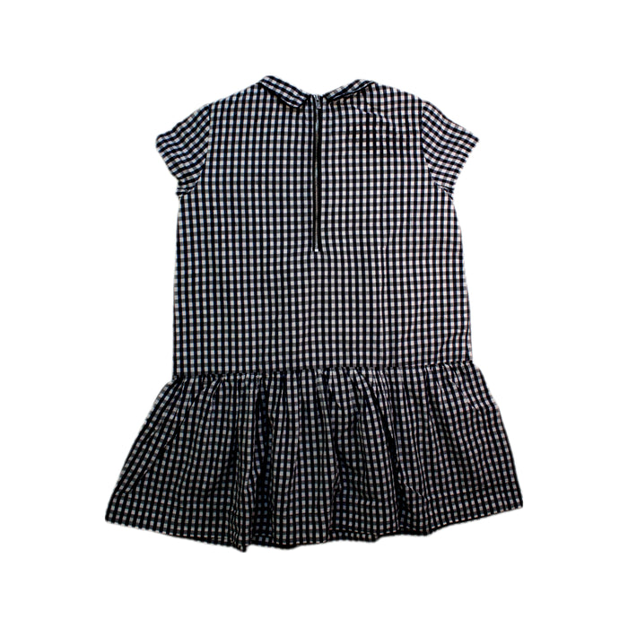 A Black Short Sleeve Dresses from Bonpoint in size 6T for girl. (Back View)