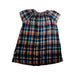 A Blue Short Sleeve Dresses from Velveteen in size 5T for girl. (Back View)