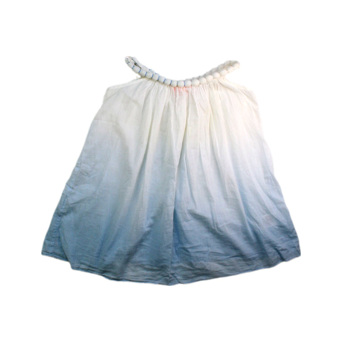A White Sleeveless Dresses from Sunuva in size 2T for girl. (Front View)