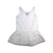 A White Sleeveless Dresses from Polo Ralph Lauren in size 4T for girl. (Back View)