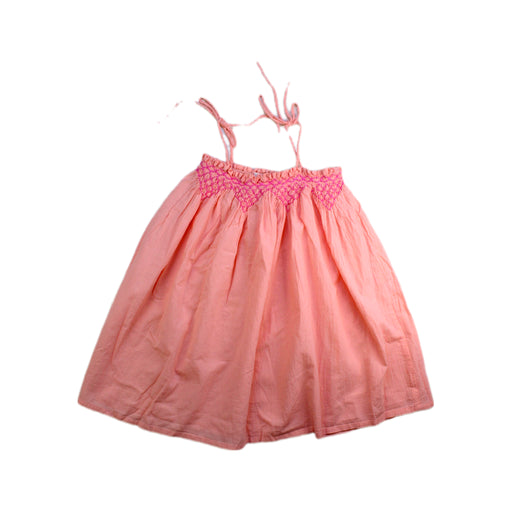 A Pink Sleeveless Tops from Kidsagogo in size 4T for girl. (Front View)