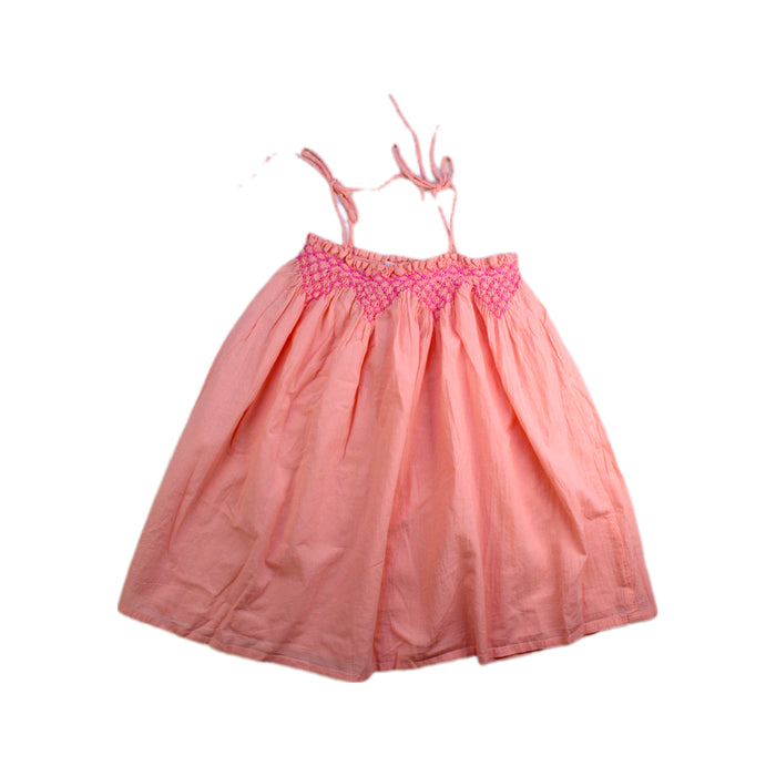 A Pink Sleeveless Tops from Kidsagogo in size 4T for girl. (Front View)