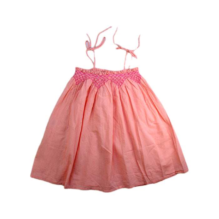 A Pink Sleeveless Tops from Kidsagogo in size 4T for girl. (Back View)