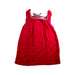 A Red Sleeveless Dresses from Little Mercerie in size 3T for girl. (Front View)