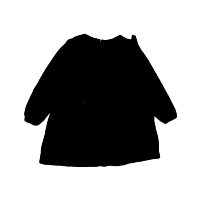 A Black Long Sleeve Dresses from Jacadi in size 5T for girl. (Front View)