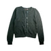 A Grey Cardigans from Bonpoint in size 10Y for girl. (Front View)
