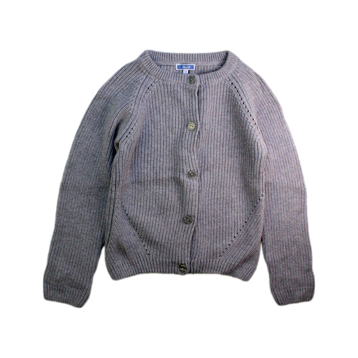 A Beige Cardigans from Jacadi in size 8Y for girl. (Front View)