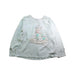 A White Long Sleeve Tops from Mezzo Piano in size 9Y for girl. (Front View)
