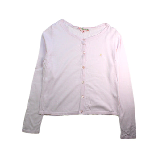 A Pink Cardigans from Bonpoint in size 10Y for girl. (Front View)