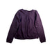 A Purple Cardigans from Bonpoint in size 8Y for girl. (Back View)