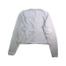 A White Cardigans from Petit Bateau in size 10Y for girl. (Back View)