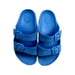 A Blue Sandals from Birkenstock in size 7Y for neutral. (Back View)