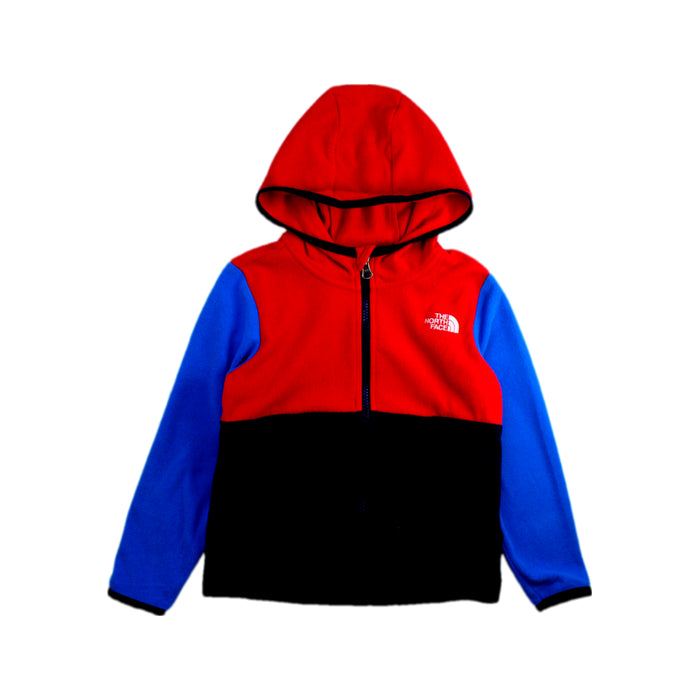 A Red Lightweight Jackets from The North Face in size 5T for neutral. (Front View)
