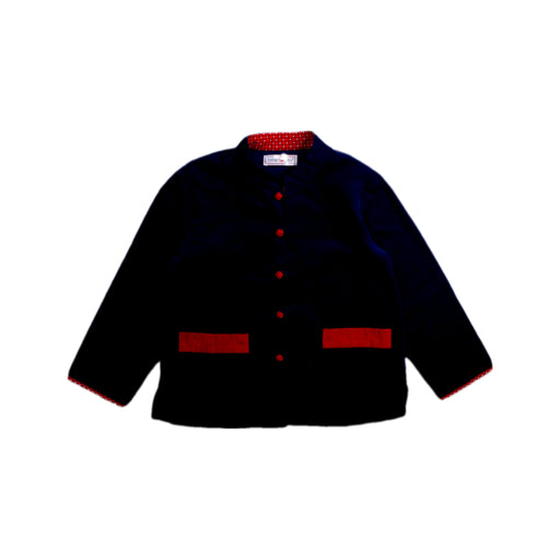 A Navy Lightweight Jackets from Tang'Roulou in size 4T for boy. (Front View)