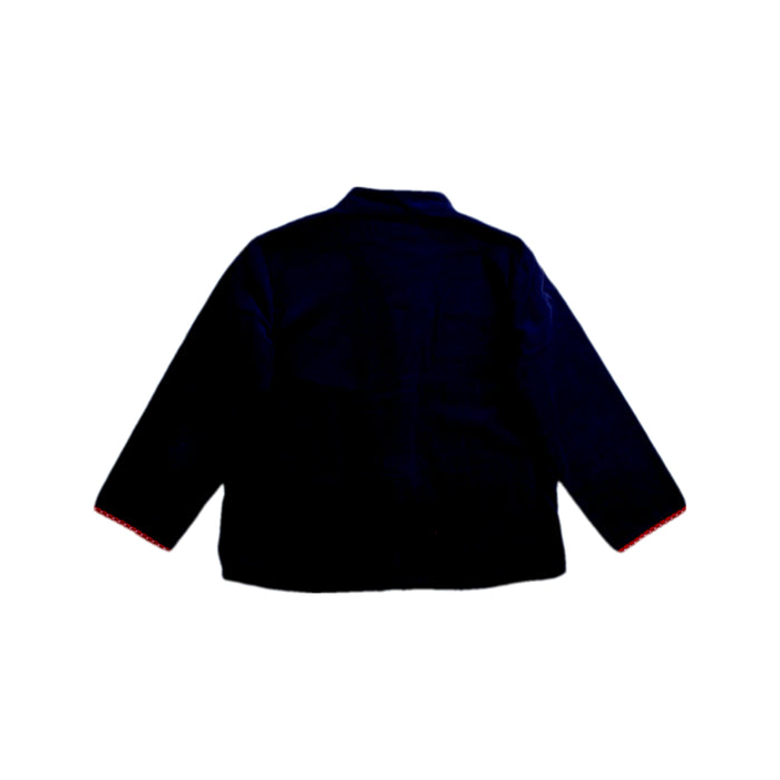 A Navy Lightweight Jackets from Tang'Roulou in size 4T for boy. (Back View)