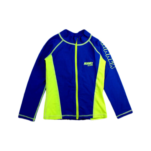 A Blue Rash Guards from Minnex in size 2T for neutral. (Front View)