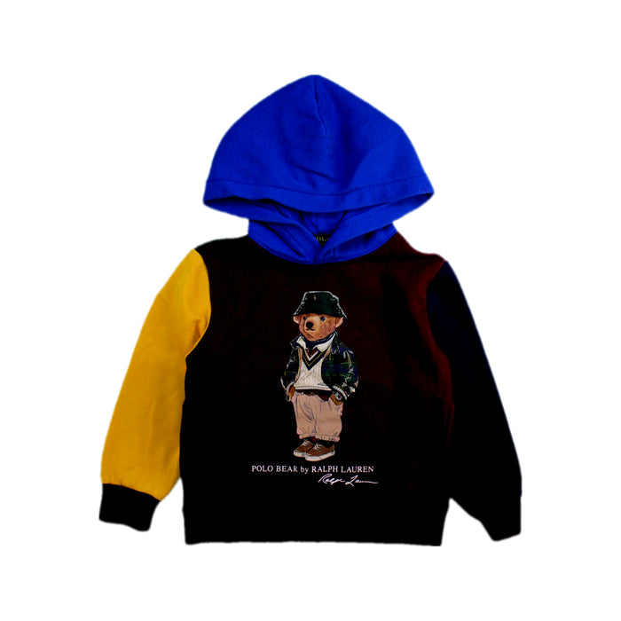 A Multicolour Hooded Sweatshirts from Polo Ralph Lauren in size 4T for boy. (Front View)