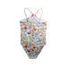 A Multicolour Swimsuits from Janie & Jack in size 10Y for girl. (Back View)