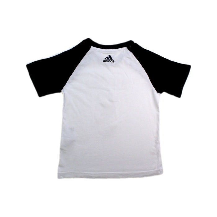 A Black Short Sleeve T Shirts from Adidas in size 18-24M for boy. (Back View)