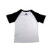 A Black Short Sleeve T Shirts from Adidas in size 18-24M for boy. (Back View)