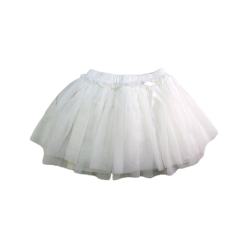 A White Tulle Skirts from Momonittu in size 6T for girl. (Front View)