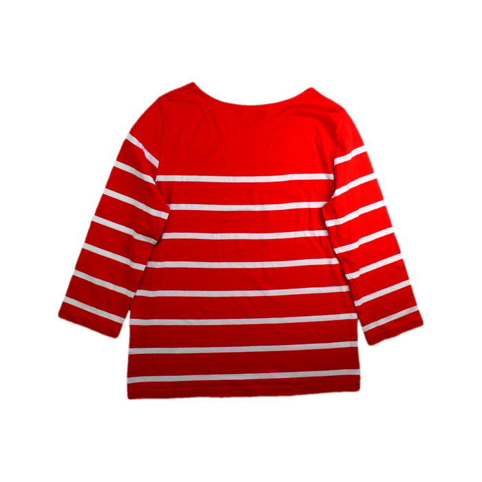 A Red Long Sleeve T Shirts from Brooks Brothers in size 13Y for boy. (Back View)