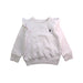 A White Crewneck Sweatshirts from Polo Ralph Lauren in size 2T for girl. (Front View)