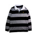 A Grey Long Sleeve Polos from Polo Ralph Lauren in size 14Y for boy. (Front View)