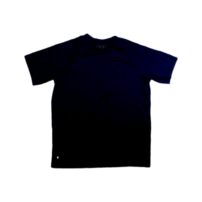 A Black Short Sleeve T Shirts from Under Armour in size 13Y for boy. (Back View)