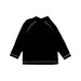 A Black Rash Guards from Seed in size 3-6M for boy. (Back View)