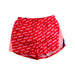 A Red Shorts from Nike in size 6T for girl. (Front View)
