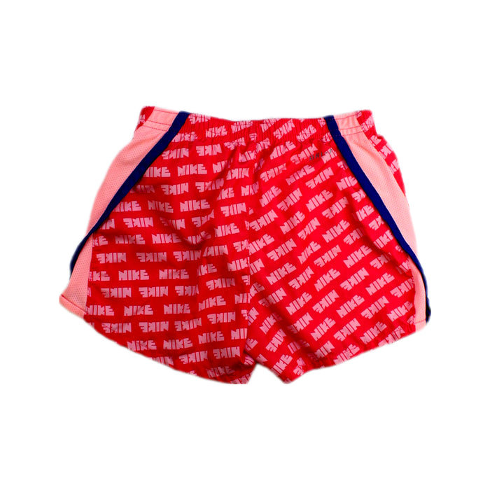 A Red Shorts from Nike in size 6T for girl. (Back View)