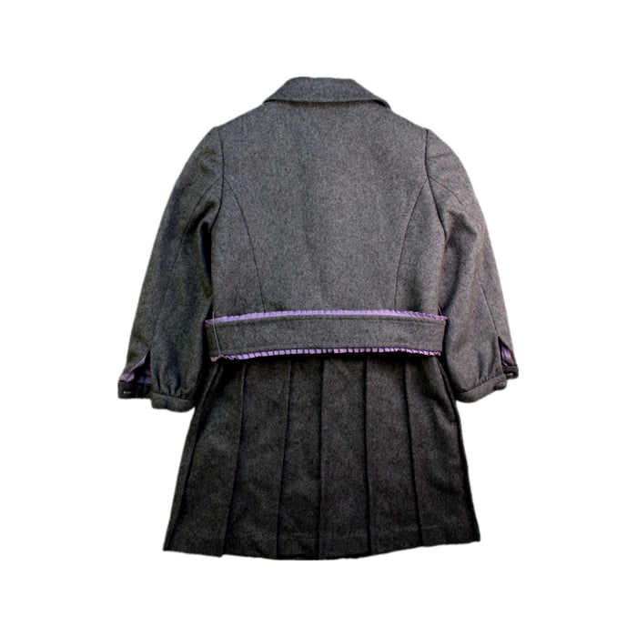 A Grey Coats from Nicholas & Bears in size 4T for girl. (Back View)
