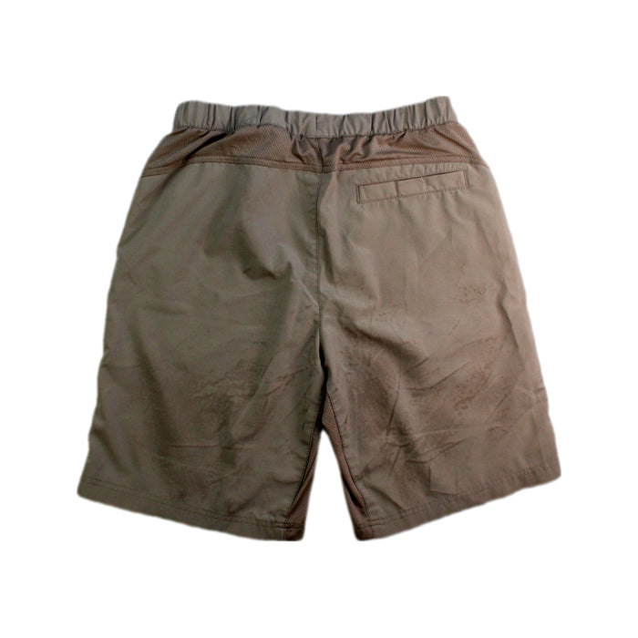 A Beige Shorts from The North Face in size 7Y for boy. (Back View)