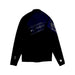 A Black Wetsuits from Dolphin in size 12Y for boy. (Back View)